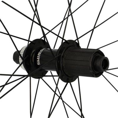 Roue Arrière Route Shimano 700 Jante Noire RS171 Disque Centerlock 10/11V 