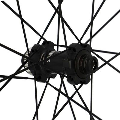 Roue Avant Route Shimano 700 Jante Noire RS370 Disque Centerlock