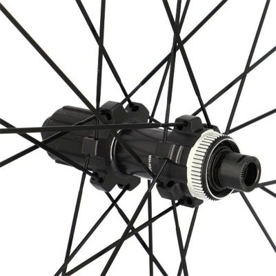 Roue Arrière Route Shimano 700 Jante Noire RS370 Disque Centerlock 10/11V