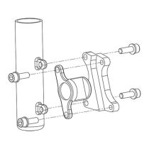 Adaptateur Frein Disque IS/IS Avant 180mm Shimano