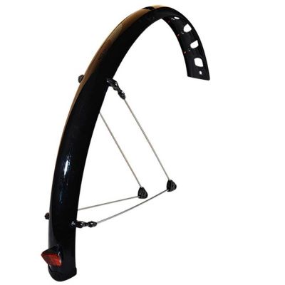 Garde-Boue E-Bike/VAE 28'' Stronglight Plastique à Tringles 48mm Noir