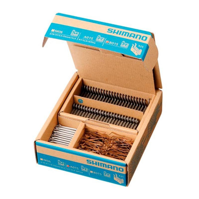 PLAQUETTE FREIN VTT 34 SHIMANO DEORE B03S M575/495/486/446/395 RESINE (25 PAIRES)