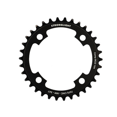 PLATEAU E BIKE/VAE MONO DIAM 104 EXTER 34DTS ALU 7075 NOIR 4 BRAN. STRONG COMP. SHIMANO