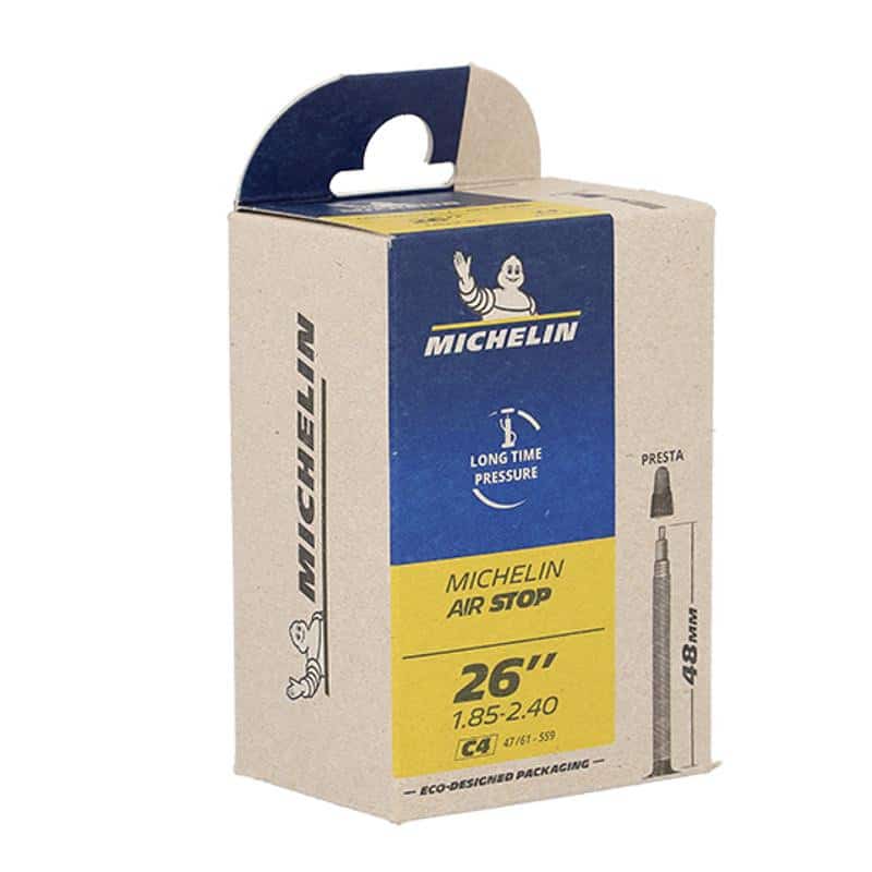 CHAMBRE AIR VTT 26X1.85/2.40 VP MICHELIN C4 VALVE 48MM (ETRTO 47/61-559)