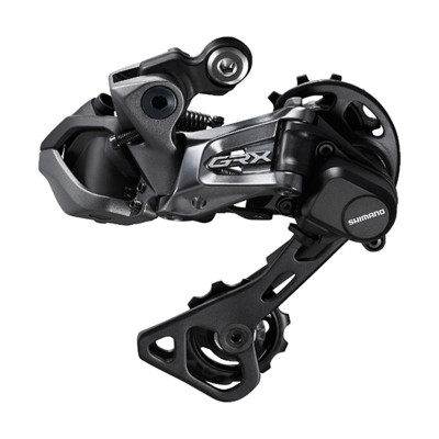 DERAILLEUR ROUTE/GRAVEL AR SHIMANO RX817 DI2 GRX NOIR GRANDE CHAPE 11V. (POUR MONTAGE MONO