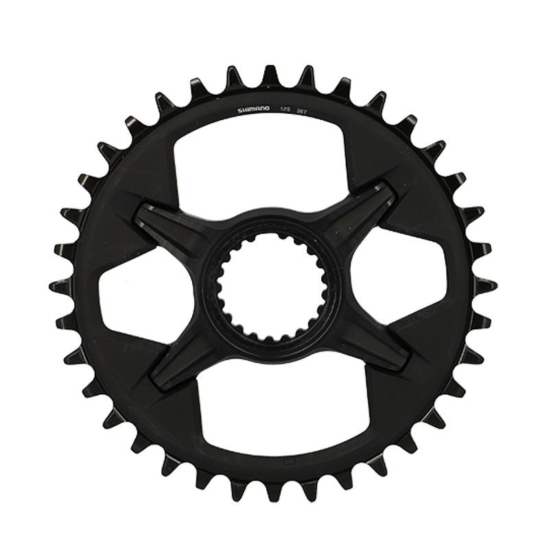 PLATEAU VTT MONO DIRECT MOUNT 36DTS NOIR MAT SHIMANO ORIGINE DEORE XT M8100 12V.