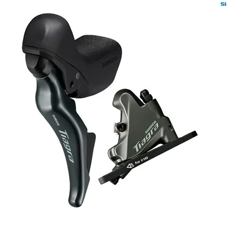 FREIN DISQUE AR HYDRO ROUTE SHIMANO TIAGRA ST4725 10V NOIR FLAT MOUNT (SANS DISQUE/SANS AD