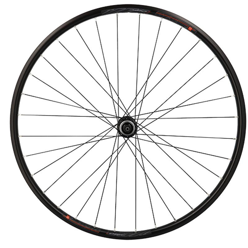 ROUE VTC 28" AR BLOCAGE K7 JANTE NOIR MACH1 M820 MOYEU SHIMANO ACERA M3050 DISQUE CL