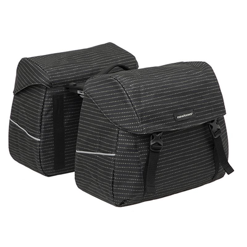 SACOCHE VELO PORTE BAGAGE A PONT NEWLOOXS JOLI NOMI NOIR - 37 LITRES - 380x300x180MM