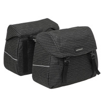 SACOCHE VELO PORTE BAGAGE A PONT NEWLOOXS JOLI NOMI NOIR - 37 LITRES - 380x300x180MM
