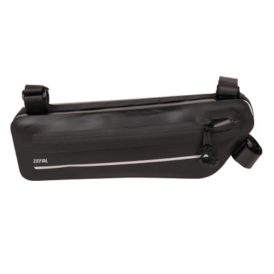 SACOCHE VELO CADRE GRAVEL ZEFAL Z ADVENTURE C2 NOIR 2.5L FERMETURE ETANCHE (340X110X65MM)