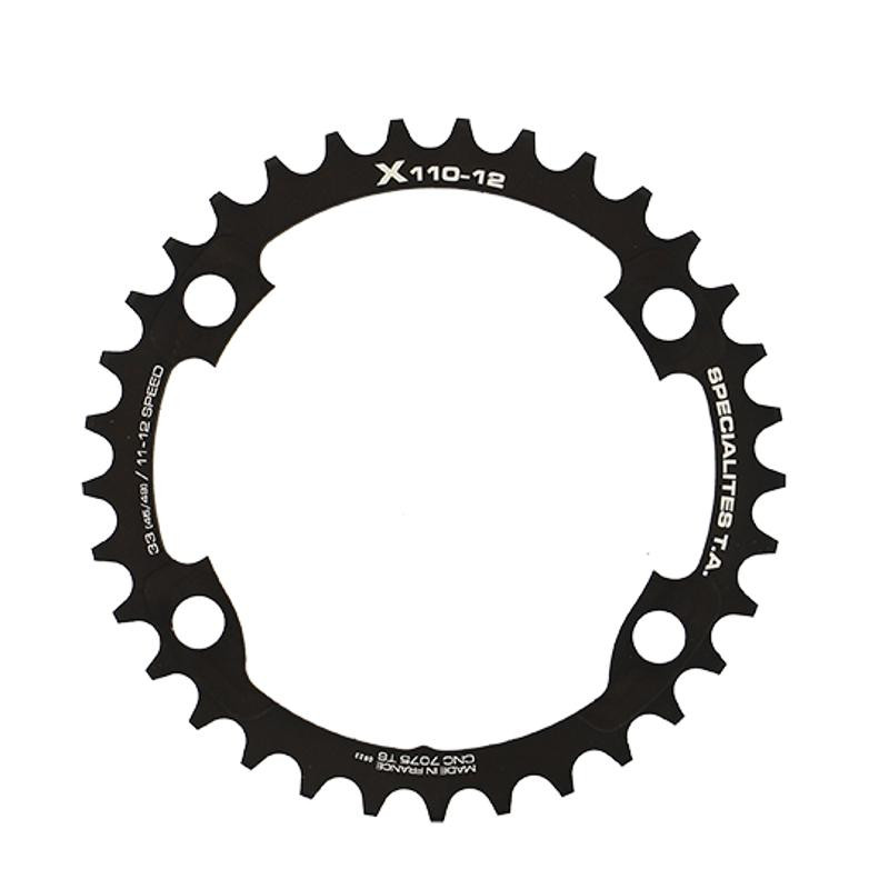 PLATEAU ROUTE DIAM 110 INTER 33DTS NOIR X110 (COMP.SHIM 9200/8100/7100) TA 12V. 4 BRANCHES