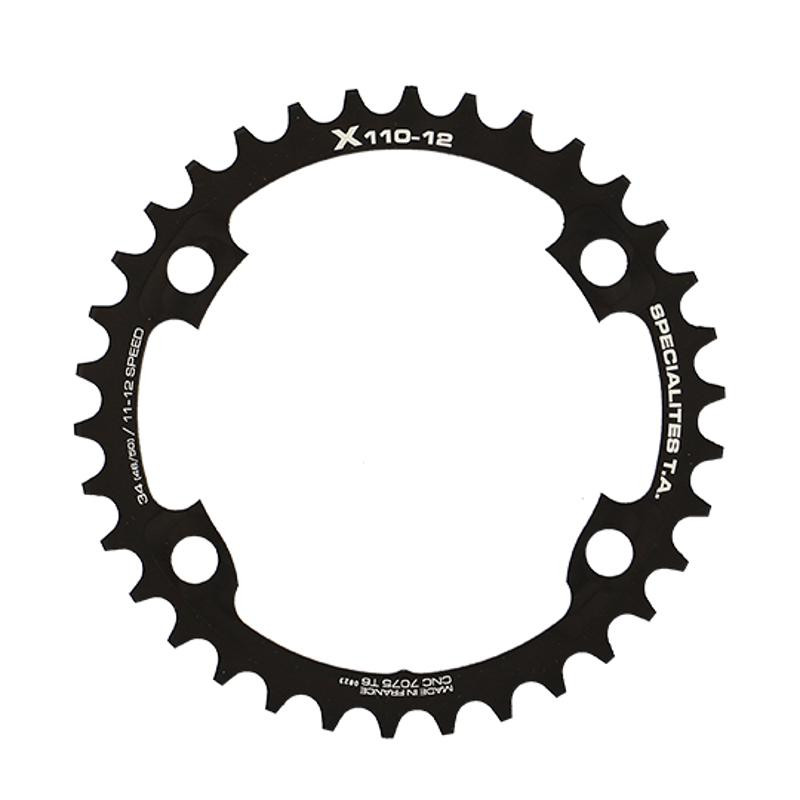 PLATEAU ROUTE DIAM 110 INTER 34DTS NOIR X110 (COMP.SHIM 9200/8100/7100) TA 12V. 4 BRANCHES