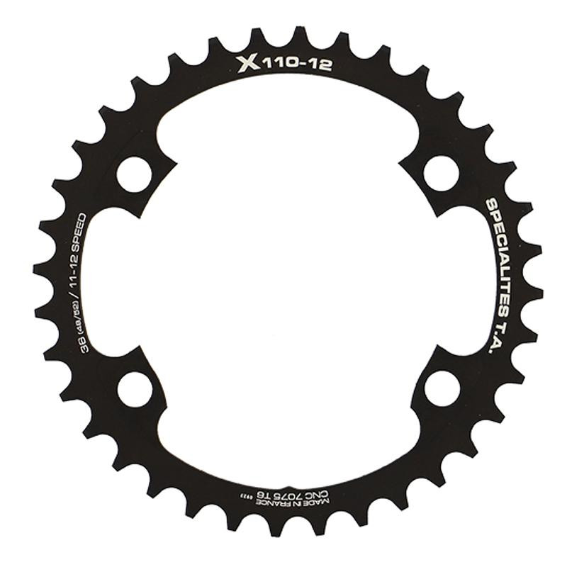 PLATEAU ROUTE DIAM 110 INTER 36DTS NOIR X110 (COMP.SHIM 9200/8100/7100) TA 12V. 4 BRANCHES