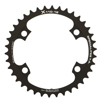 PLATEAU ROUTE DIAM 110 INTER 38DTS NOIR X110 (COMP.SHIM 9200/8100/7100) TA 12V. 4 BRANCHES