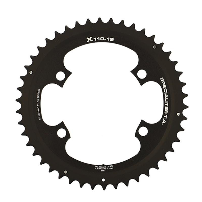 PLATEAU ROUTE DIAM 110 EXTER 46DTS NOIR X110 (COMP.SHIM 9200/8100/7100) TA 12V. 4 BRANCHES