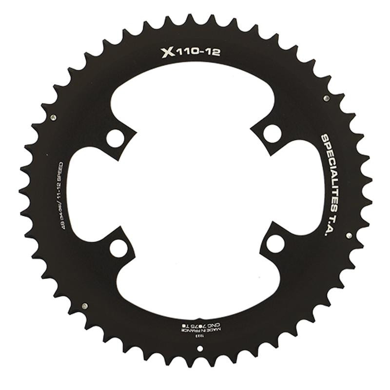 PLATEAU ROUTE DIAM 110 EXTER 49DTS NOIR X110 (COMP.SHIM 9200/8100/7100) TA 12V. 4 BRANCHES