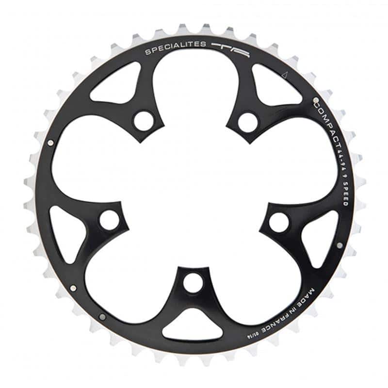 PLATEAU VTT TRIPLE DIAM  94 EXTER 44DTS NOIR 5 BRANCHES COMPACT TA 9V