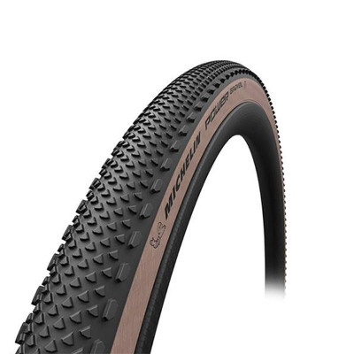PNEU GRAVEL 700X40C TS MICHELIN POWER GRAVEL CLASSIC TLR NOIR/BEIGE (40-622)