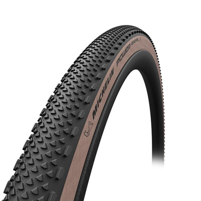 PNEU GRAVEL 700X47C TS MICHELIN POWER GRAVEL CLASSIC TLR NOIR/BEIGE (47-622)