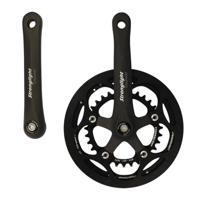 PEDALIER ROUTE/GRAVEL DOUBLE 46-32D L170 STRONG IMPACT NOIR 9/10V