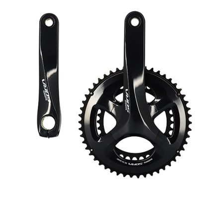 PEDALIER ROUTE COMPACT 50-34D L175 SHIMANO SORA R3000 NOIR 9V