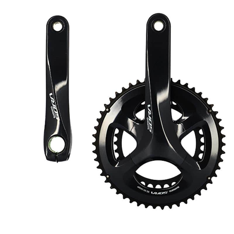 PEDALIER ROUTE COMPACT 50-34D L175 SHIMANO SORA R3000 NOIR 9V