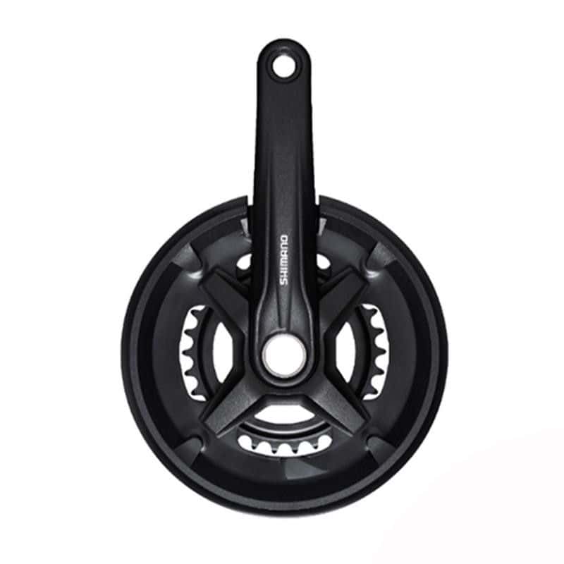 PEDALIER VTT DOUBLE 46-30D L170 ALU SHIMANO MT210 9V 148 BOOST