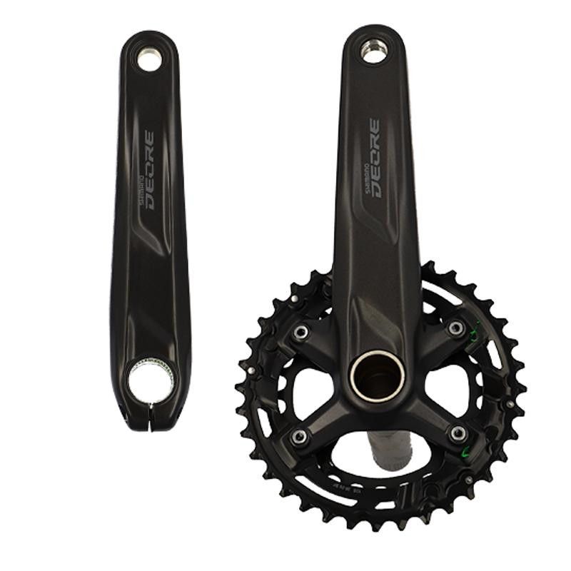 PEDALIER VTT DOUBLE 36-26D L175 ALU SHIMANO DEORE M4100 10V.