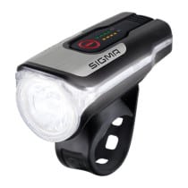 ECLAIRAGE VELO RECHARG.USB AV SIGMA LED AURA 80 NOIR 4 MODES (FIXATION CINTRE)