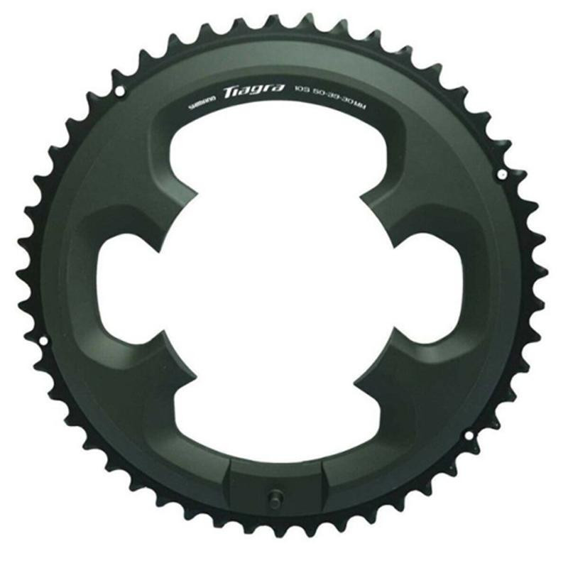 PLATEAU ROUTE DIAM 110 EXTER 50DTS NOIR SHIMANO ORIGINE TIAGRA 4703 10V. (4 BRANCHES)