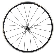 ROUE ROUTE 700 AR BLOCAGE JANTE NOIR SHIMANO RS500 TUBELESS MOY SHIMANO 10/11V.