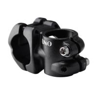 Potence Route/VTT UNO Ahead Set1''1/8 L35mm Alu Noir Mat Angle 0° Guidon Ø 31.8mm