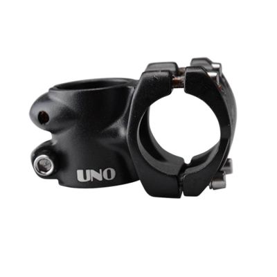 Potence Route/VTT UNO Ahead Set1''1/8 L35mm Alu Noir Mat Angle 0° Guidon Ø 31.8mm
