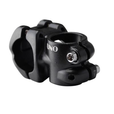 Potence Route/VTT UNO Ahead Set1''1/8 L55mm Alu Noir Mat Angle 0° Guidon Ø 31.8mm
