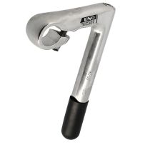 Potence Route/Fixie UNO Pongeur Ø 22.2mm L80mm Argent Guidon Ø 25.4mm