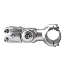 Potence Réglable UNO Ahead Set 1"1"1/8 L110mm Alu Argent 0 A 60° Guidon Ø 25.4mm