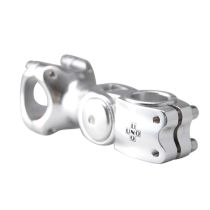 Potence Réglable UNO Ahead Set 1"1"1/8 L110mm Alu Argent 0 A 60° Guidon Ø 31.8mm