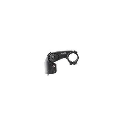 Potence Réglable UNO Ahead Set 1"1"1/8 L90mm Alu Noir H62mm 0/+60° Guidon Ø 31.8mm