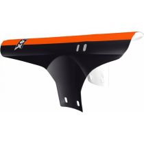 Garde-Boue VTT Avant Velox Noir/Orange Fixation Fourche