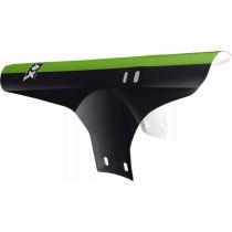 Garde-Boue VTT Avant Velox Noir/Vert Fixation Fourche