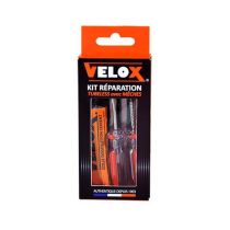 Kit Réparation Pneu VTT Tubeless Velox avec Mèches