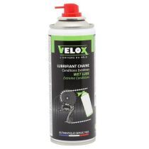 Lubrifiant Chaîne Velox WET LUBE Conditions Extrêmes Aérosol 200ml