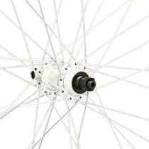 Roue Arrière VTT 26" Velox Jante Argent Mach1 ER10 V-Brake 5/6/7V 36T