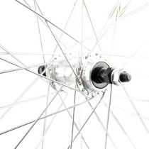 Roue Arrière VTC Velox 28" Mach1 ER10 Noir Shimano TX500 V-Brake 8/9/10V 36T
