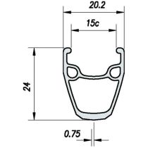 Route Avant Route 700 Velox Mach1 Pulse Noir CenterLock Axe Traversant 12x100mm 
