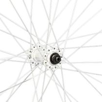 Roue Avant VTT Velox 26" Mach1 M110 Argent Evo Miche Magnum V-Brake 36T