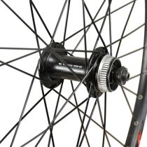 Roue Avant VTT Velox 26" Mach1 Klixx Noir Shimano RM66 CenterLock