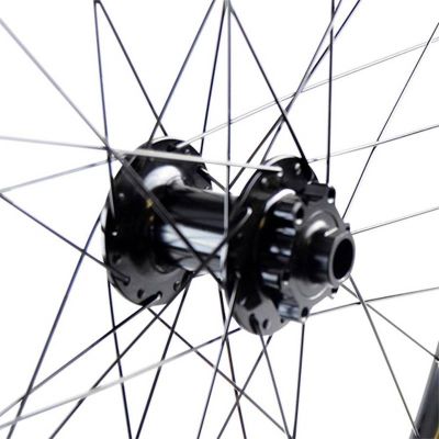 Roue Avant VTT Velox 26" Mach1 Klixx Noir Velox Disque 6T Axe Traversant 15x100mm