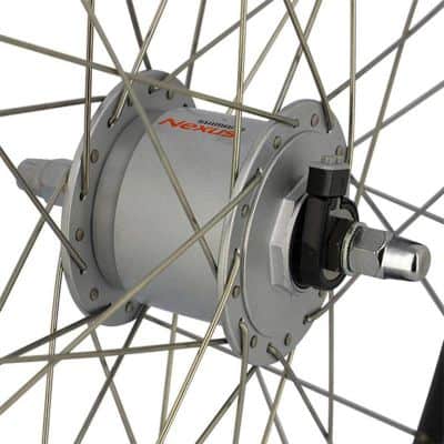 Roue Avant VTT Velox 26" Mach1 ER10 Noir Shimano Dynamo 6V 2.4W
